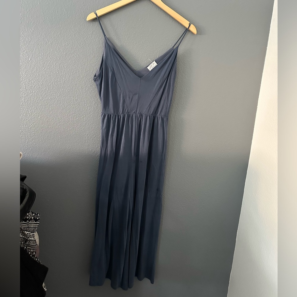 Blue jumpsuit
